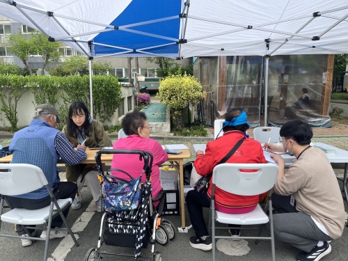 「자살 다빈도 장소 관리 사업」 임대아파트 자살예방 캠페인 (밀양 가곡)